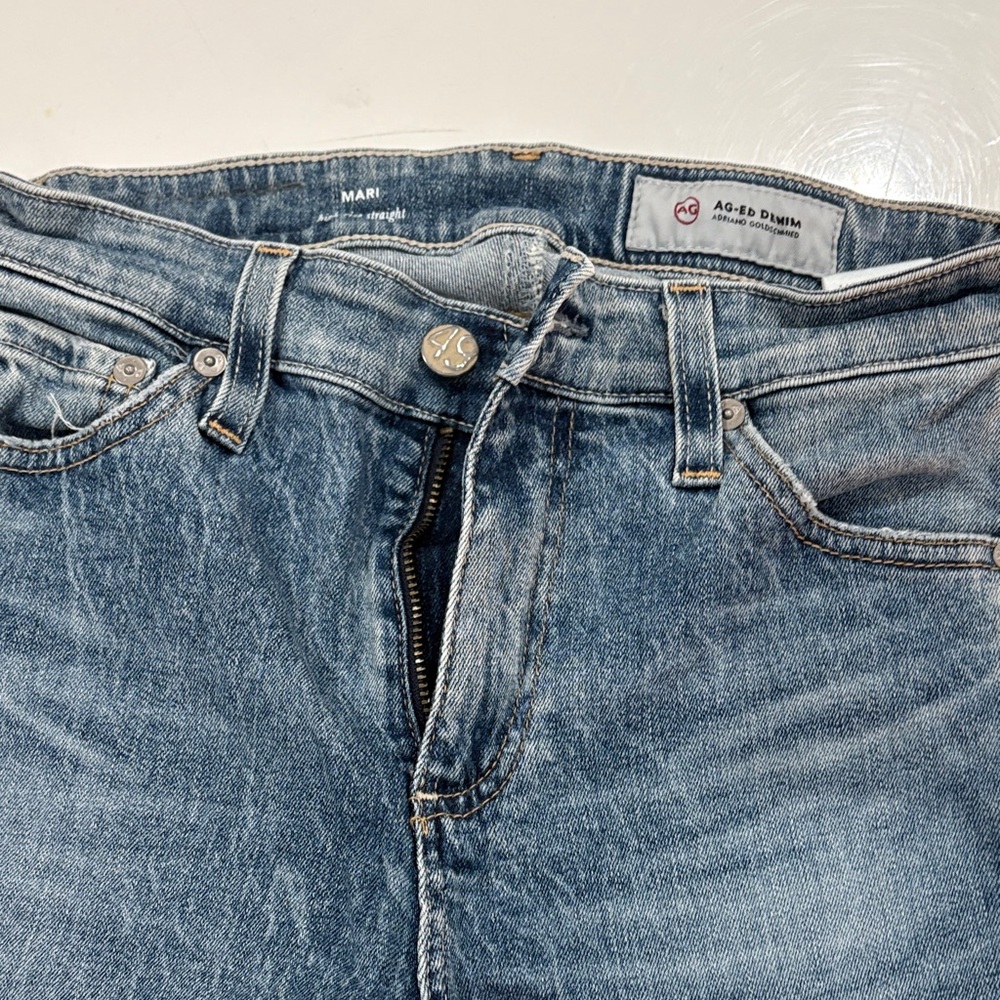 AG Adriano Goldschmied Faded Blue Slim Women’s Jeans